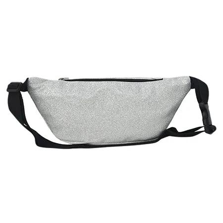 Silver Glitter Fanny Pack