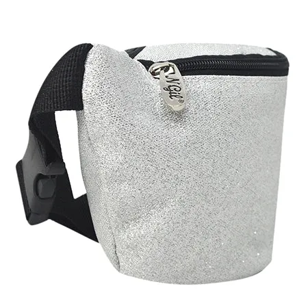 Silver Glitter Fanny Pack