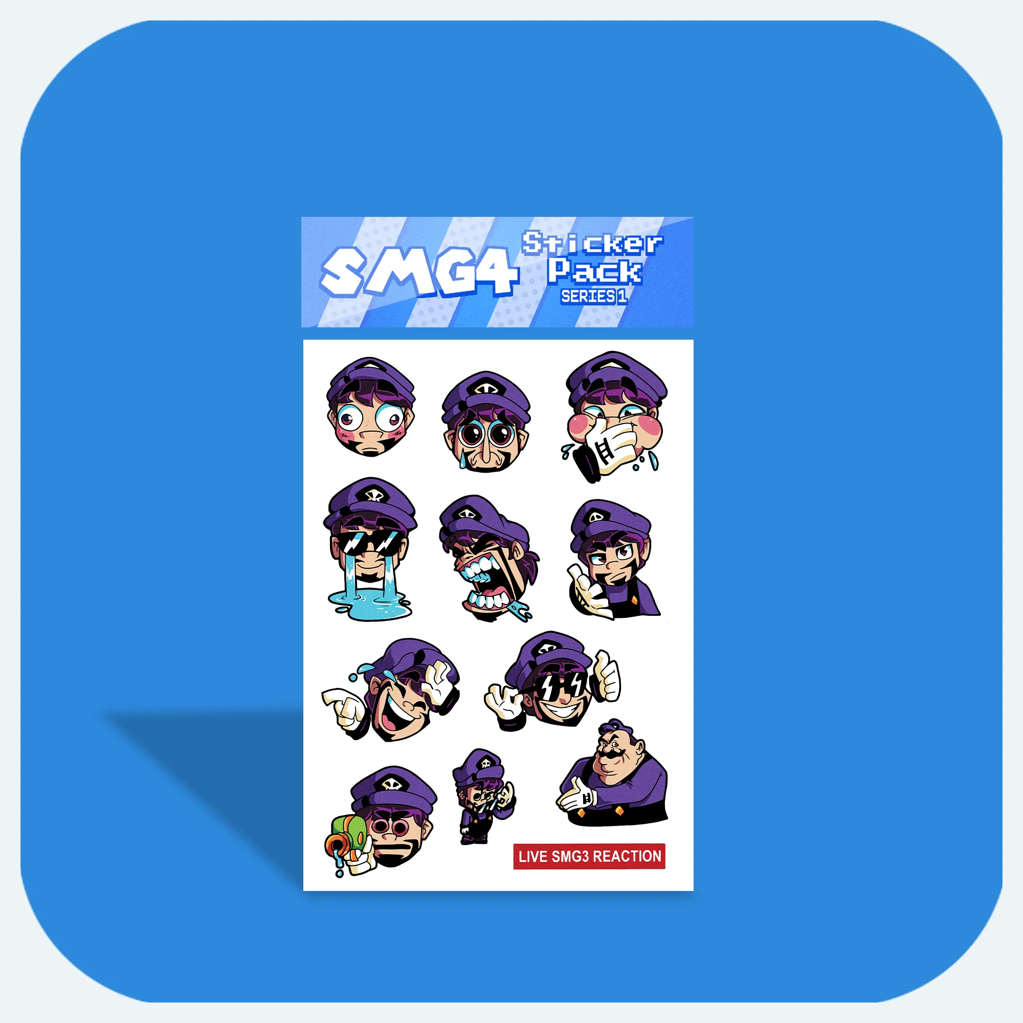 SMG4 & SMG3 Meme Sticker Pack