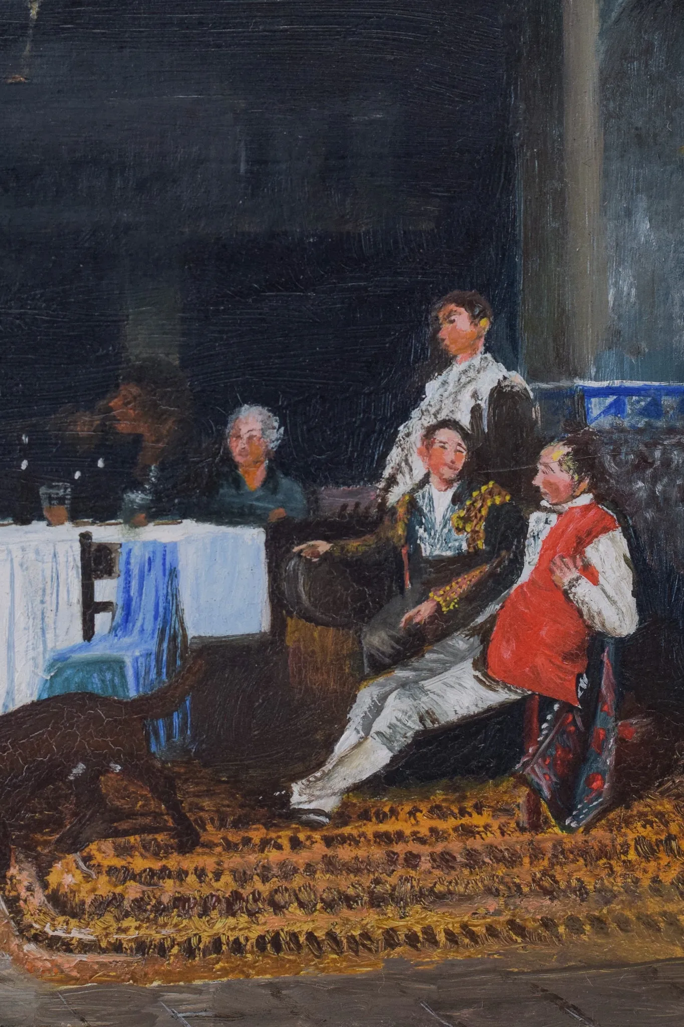 Spanish Interior Scene - "The Party"