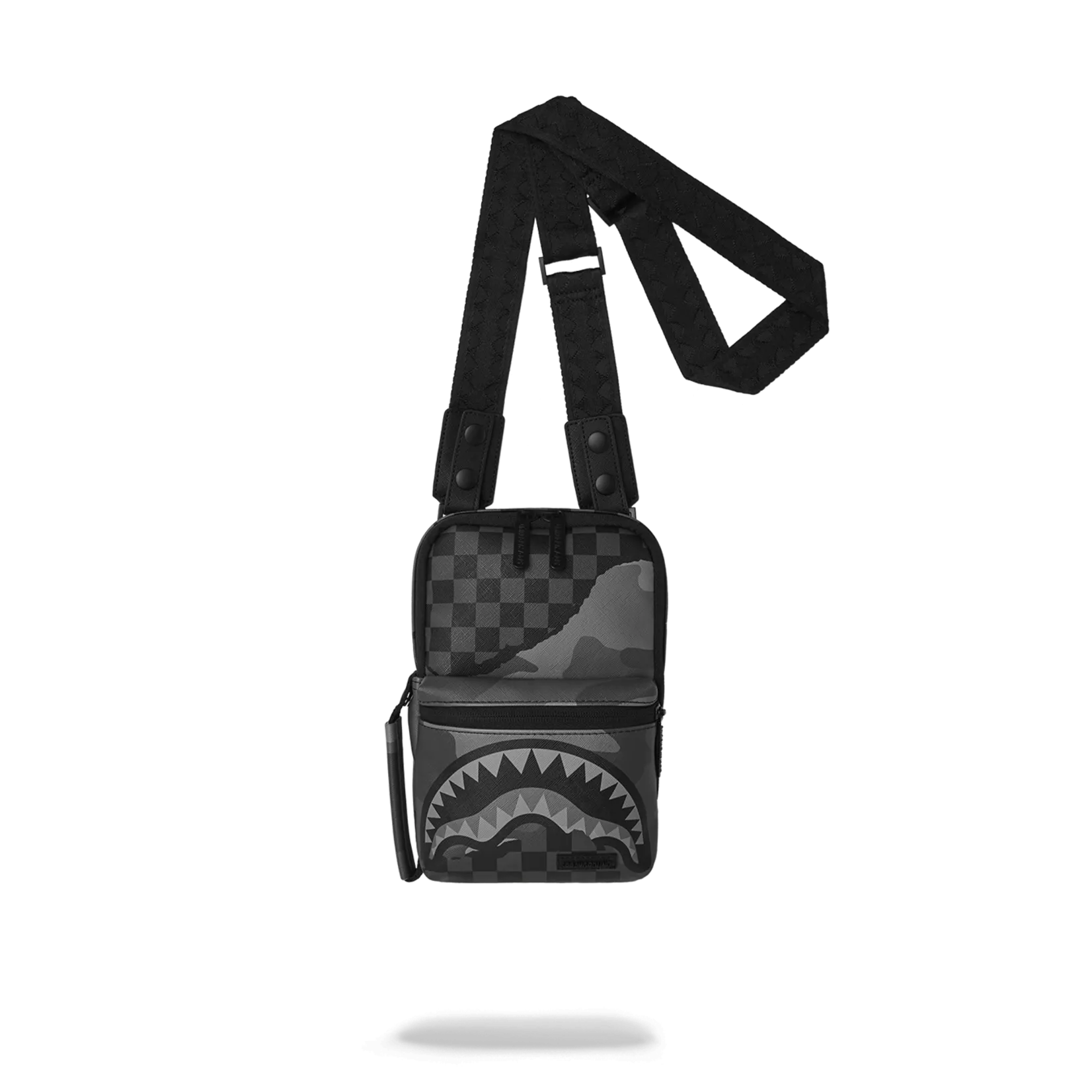 SPRAYGROUND 3AM TEAR IT UP SHOULDER BAG: