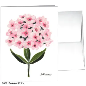 Summer Phlox, Greeting Card (7402)