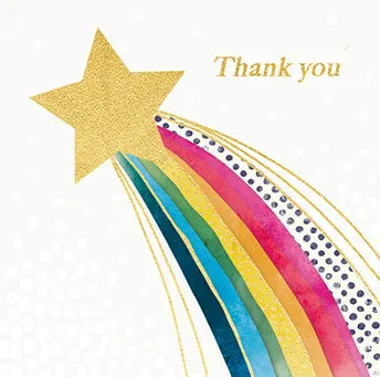 Thank You Pack - Rainbow Shooting Star