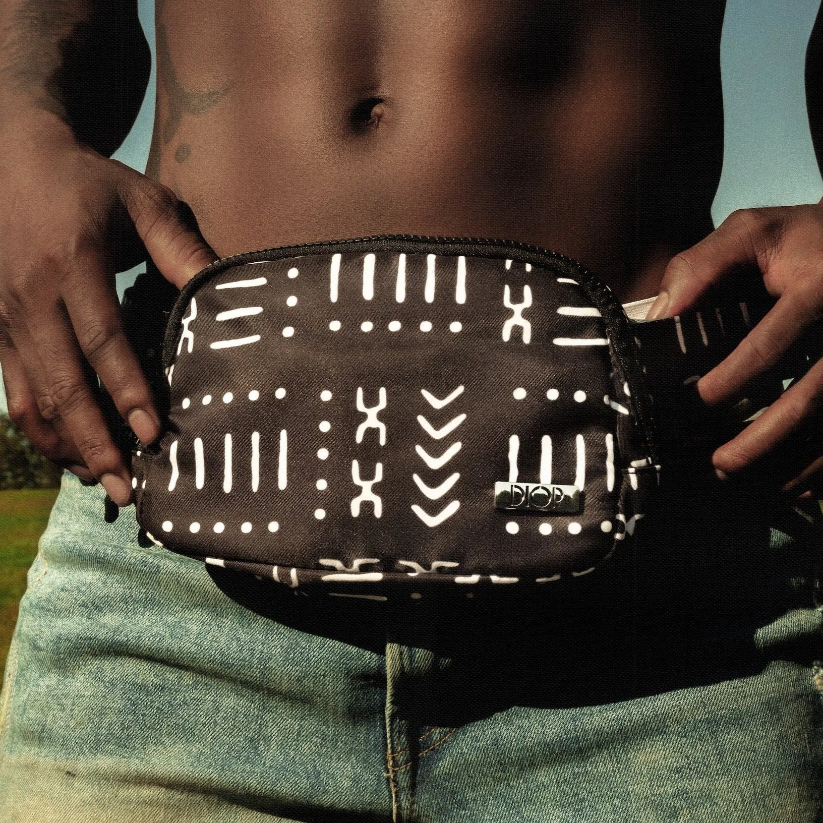 The Mud Black Fanny Pack