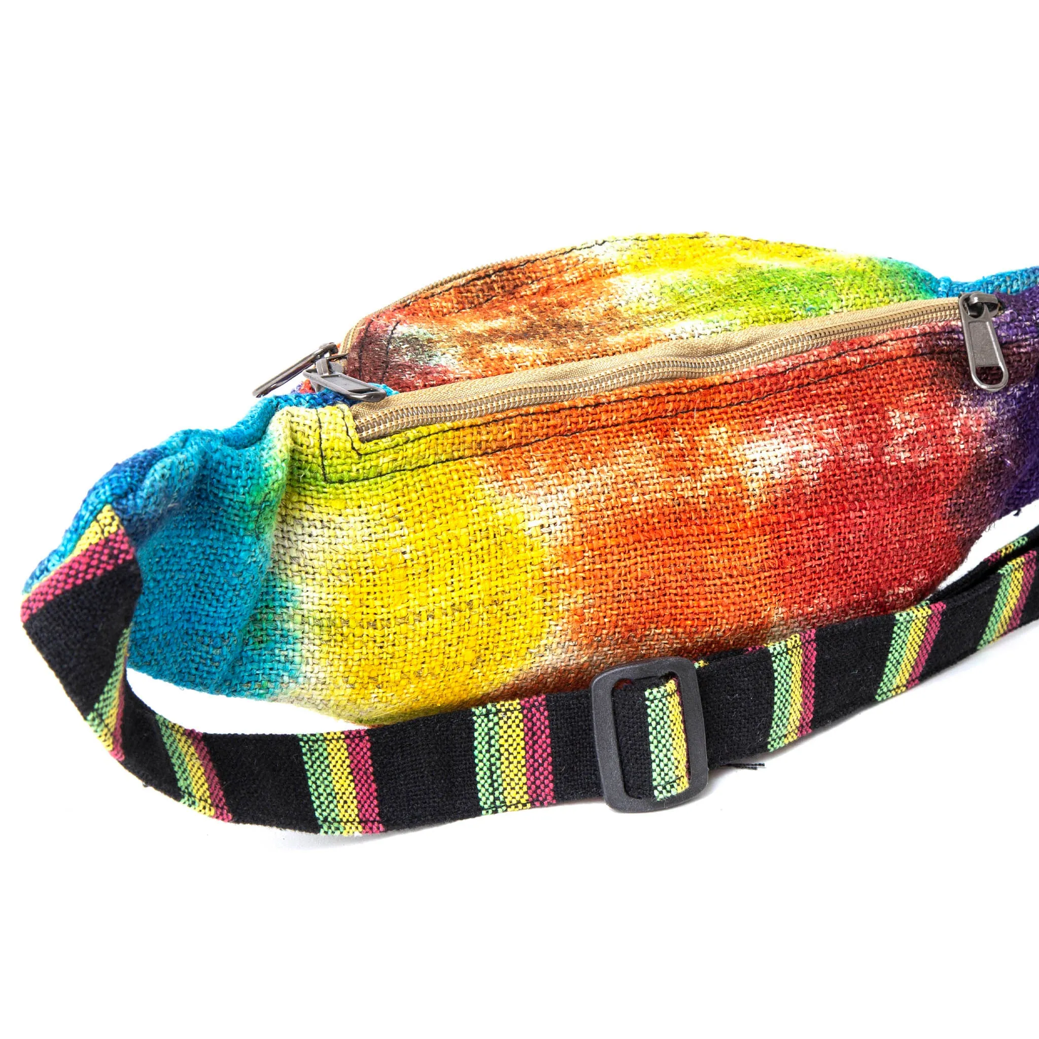 Tie Dye Hemp Belt Bag