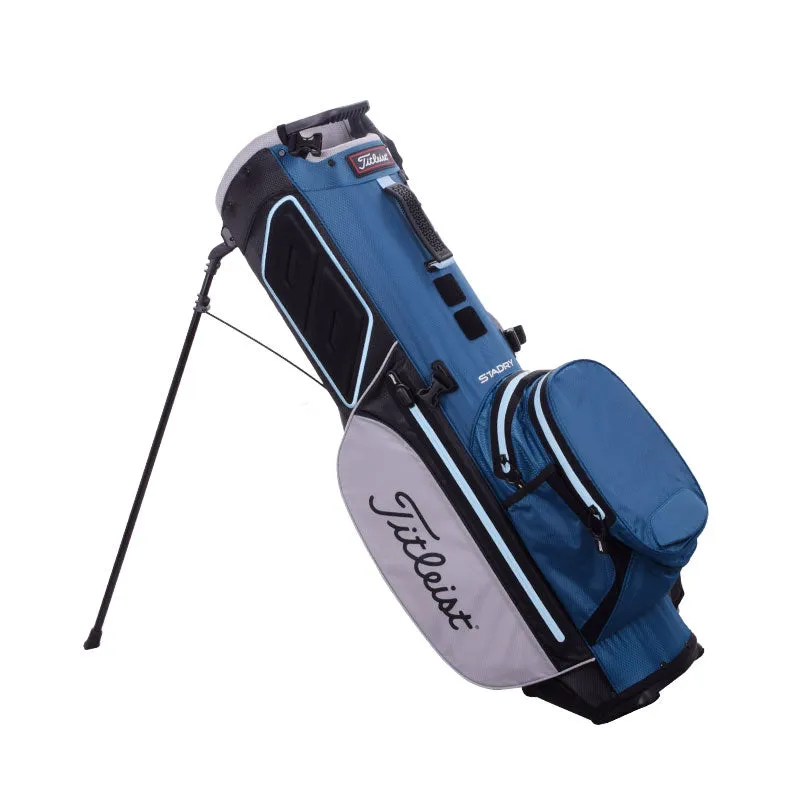 TITLEIST Players 4  StaDry Stand Bag (Grey/Lagoon/Sky)