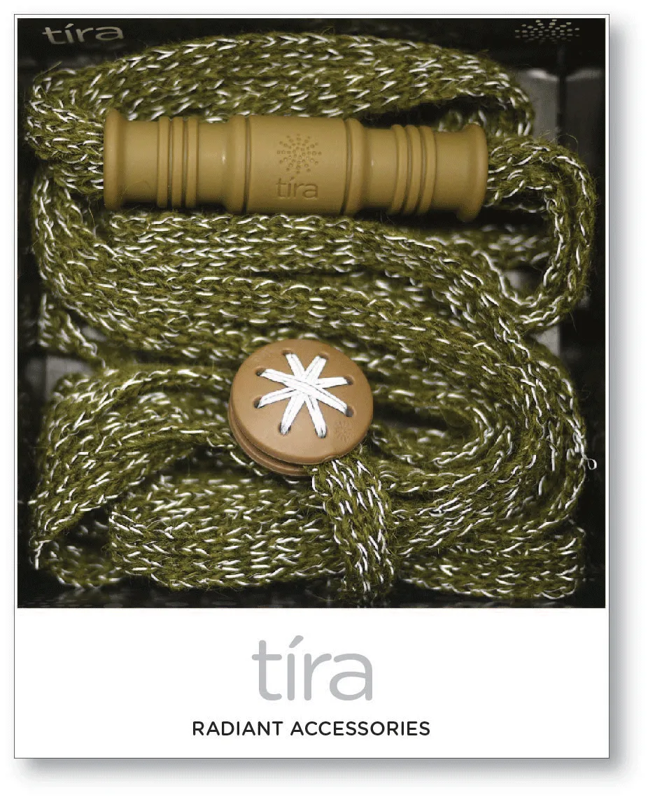 Tíra Radiant Necklace - Moss Green