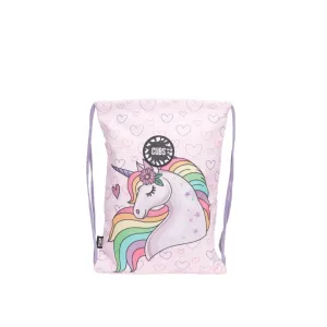 Unicorn Hearts string bag