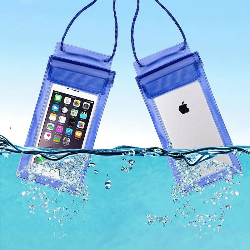 Universal Two Waterproof Phone Pouch Dry Bag Cover, Pack of 2 Pcs  @99.90/-(Color & Design May Vary)