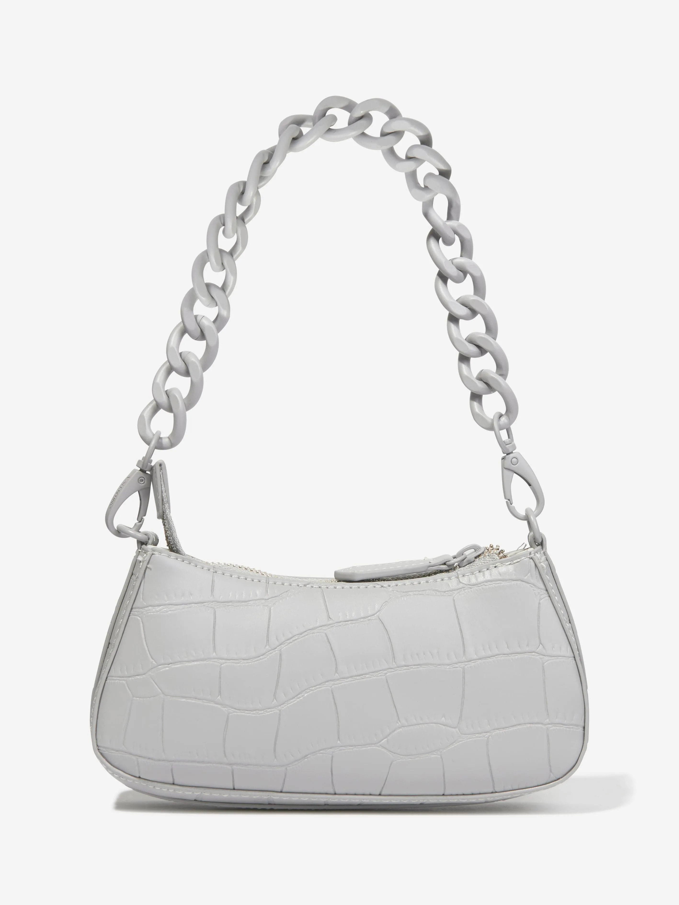 Valentino Girls Surrey Shoulder Bag in Grey (31.9cm)