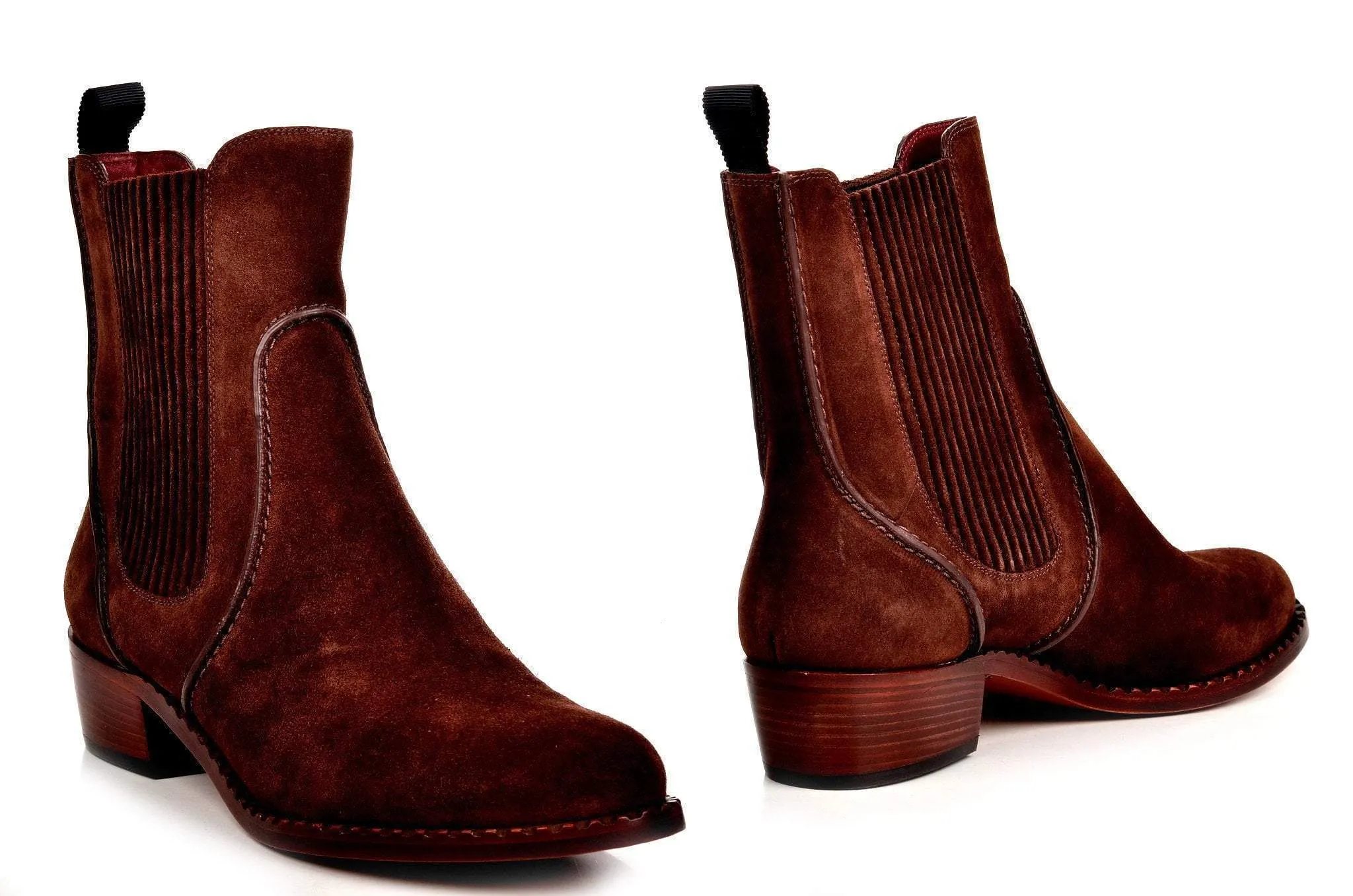 Velour Booties