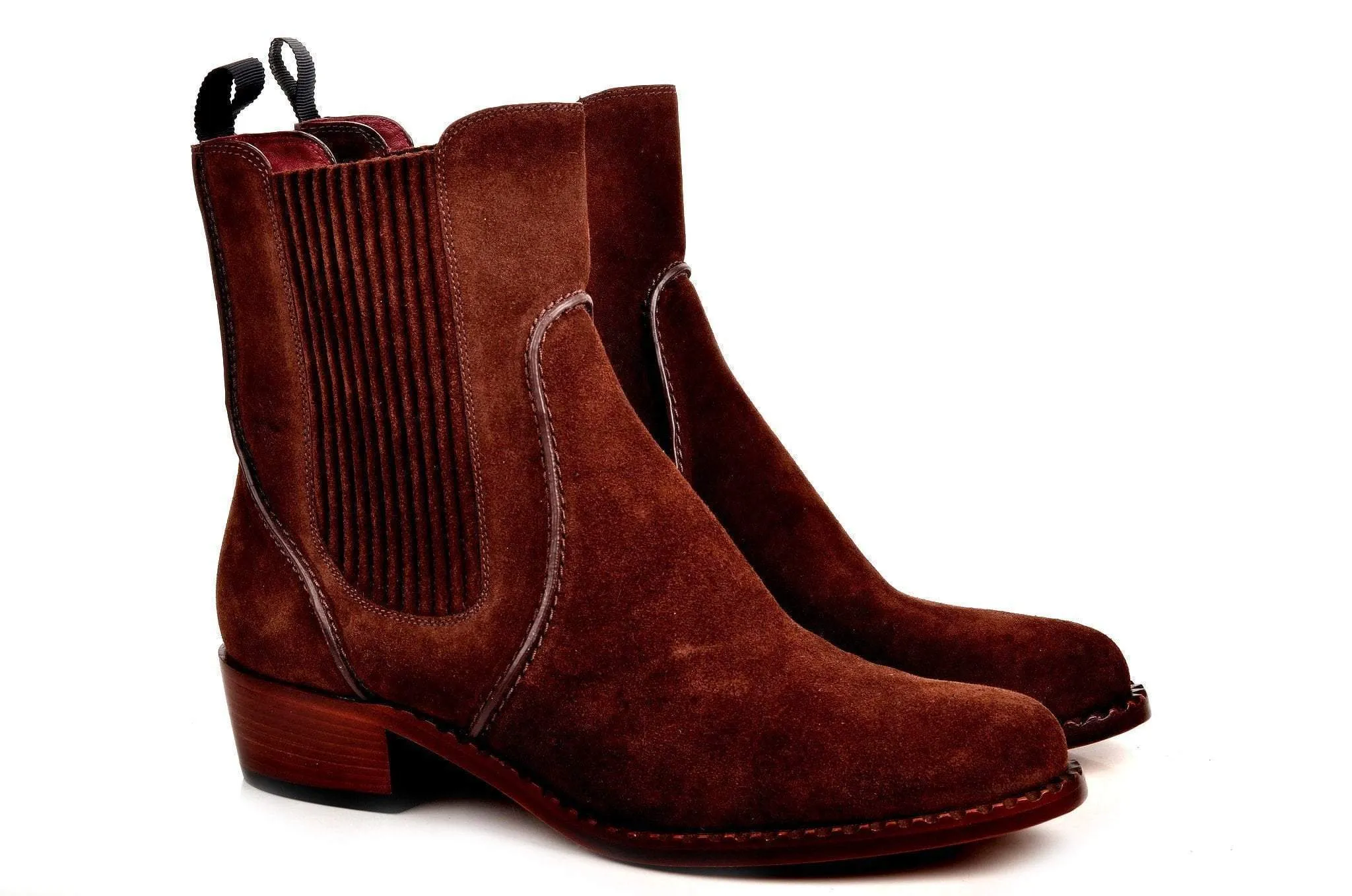 Velour Booties