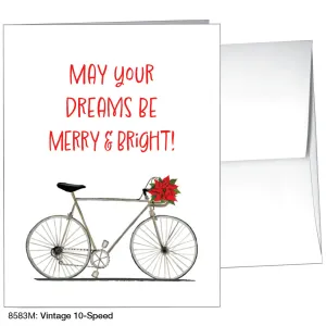 Vintage 10-Speed, Greeting Card (8583M)