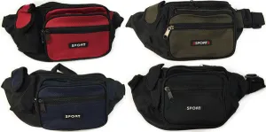 waist pack/belt wallet/fanny pack sport assorted Case of 24