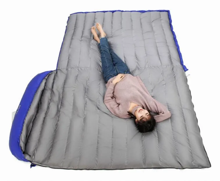 Waterproof Lightweight Double Down Sleeping Bag SD2G