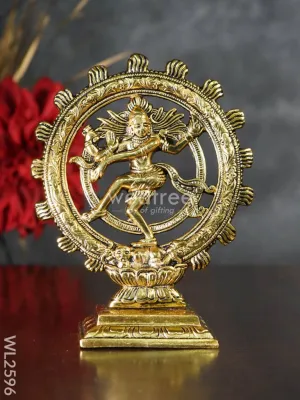 White Metal Lord Natraja - 8 inch - WL2596