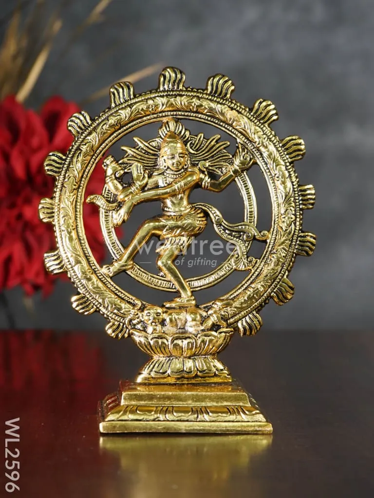 White Metal Lord Natraja - 8 inch - WL2596