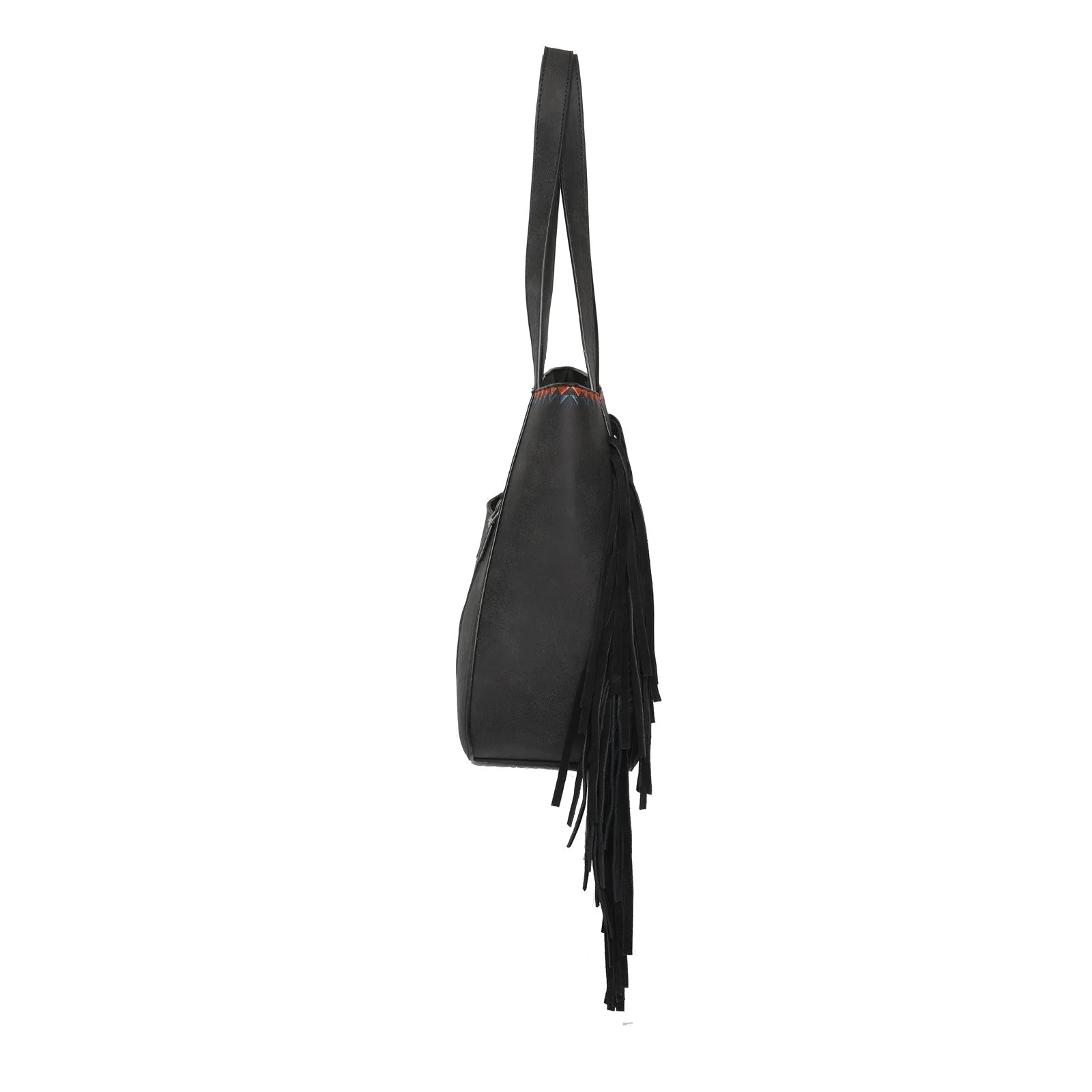 Wrangler Embroidered Fringe Collection Concealed Carry Tote