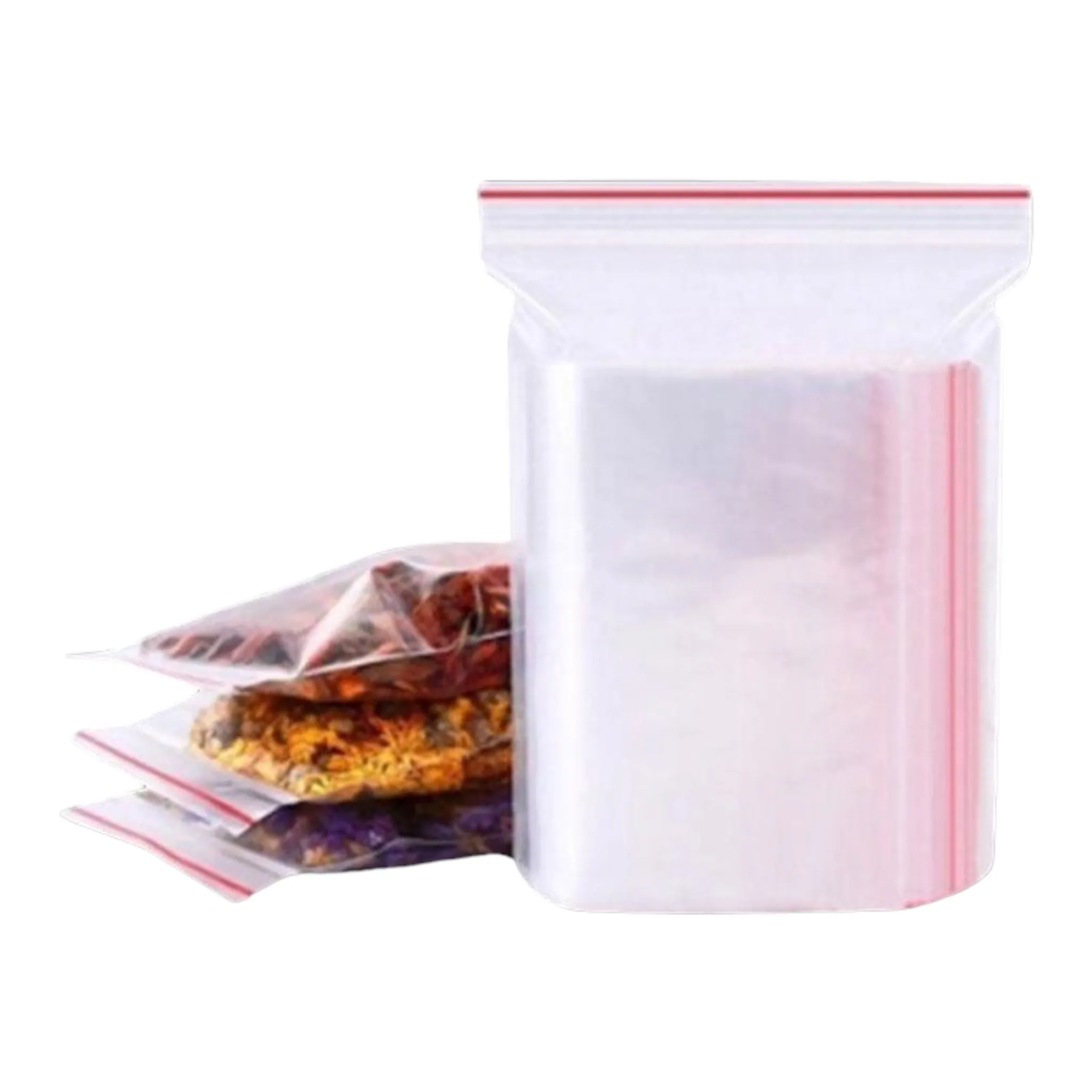 Zip Lock Bags Resealable 10x11cm 40mic 100pack